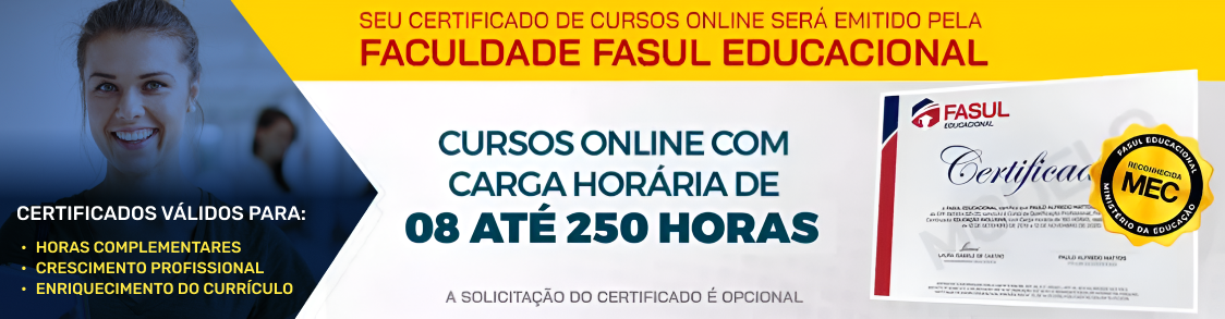 Curso com Certificados Grátis
